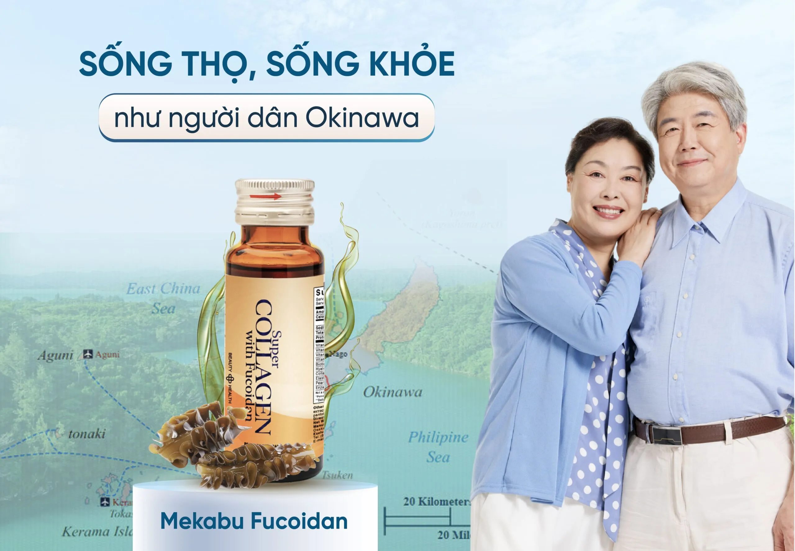 Tại sao người Okinawa sống lâu nhất thế giới? Bí mật nằm ở Fucoidan!