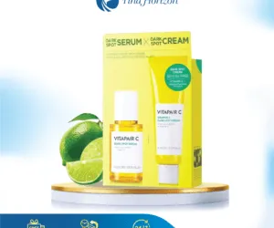 SET Trị Nám Nature Republic Chanh Xanh Jeju Làm Sáng Da