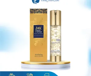Serum Vàng 24K & Trứng Cá Caviar Dưỡng Ẩm, Sáng Da, Giảm Nhăn