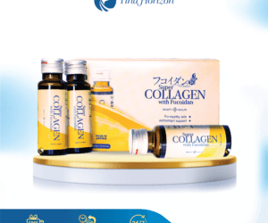 COMBO 6 Nước uống Super Collagen with Fucoidan tặng 01 Kem dưỡng Tế bào gốc Hoa hồng