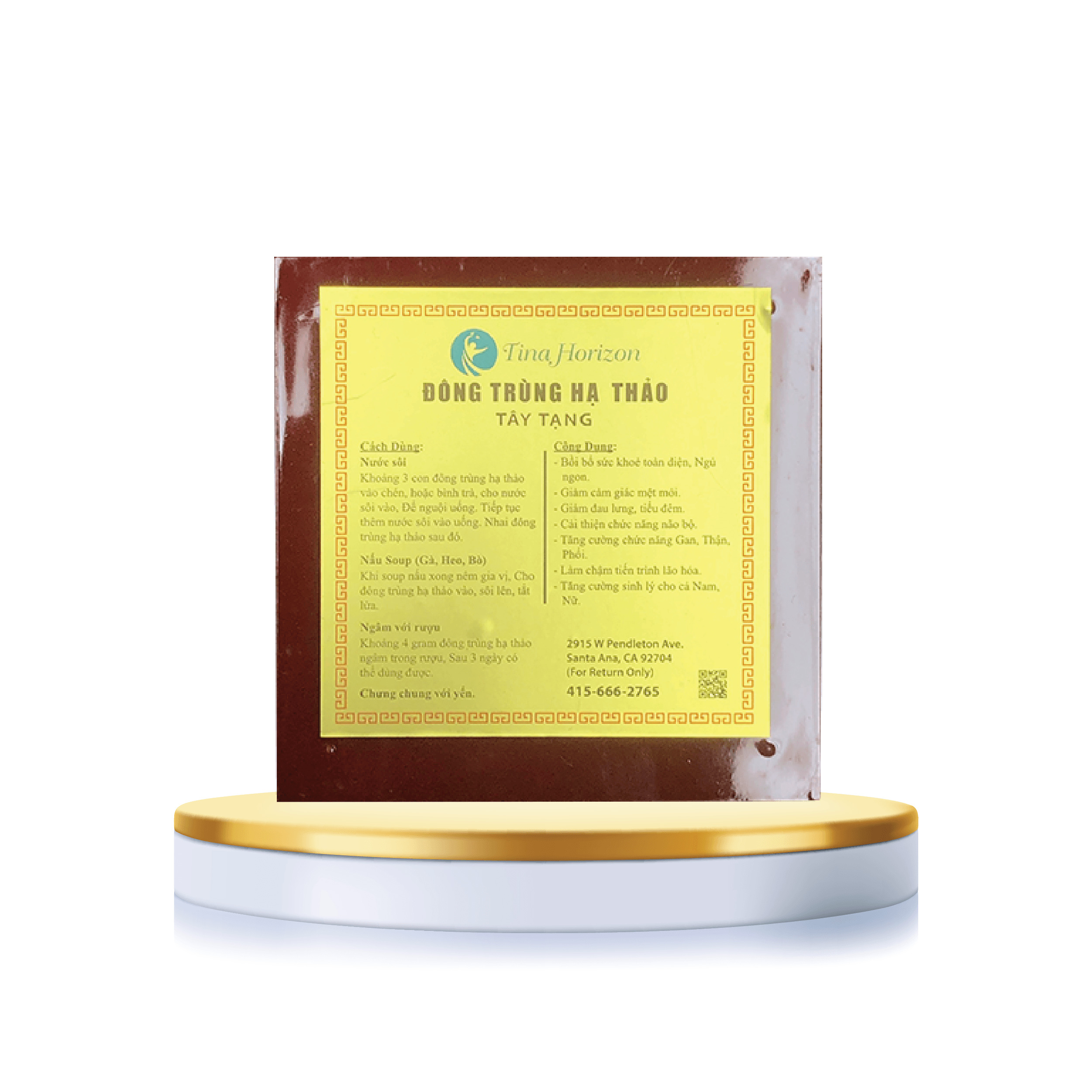  Đông trùng hạ thảo nguyên con Tây Tạng - Tina Horizon