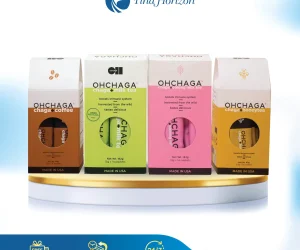 Trà OhChaga 4 vị kết hợp nấm Chaga cao cấp