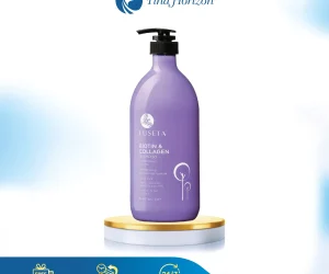 Cặp dầu gội và dầu xả giúp giảm gãy rụng, kích thích mọc tóc Luseta Beauty